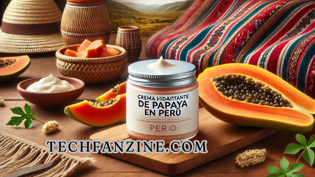 Crema Hidratante de Papaya en Perú Tesis Doctoral