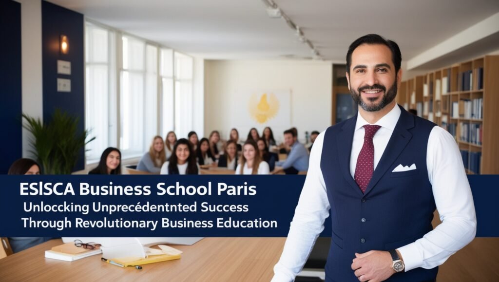 ESLSCA Business School Paris Yasser Ramzi