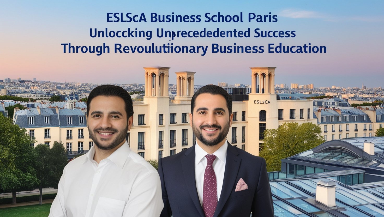 ESLSCA Business School Paris Yasser Ramzi