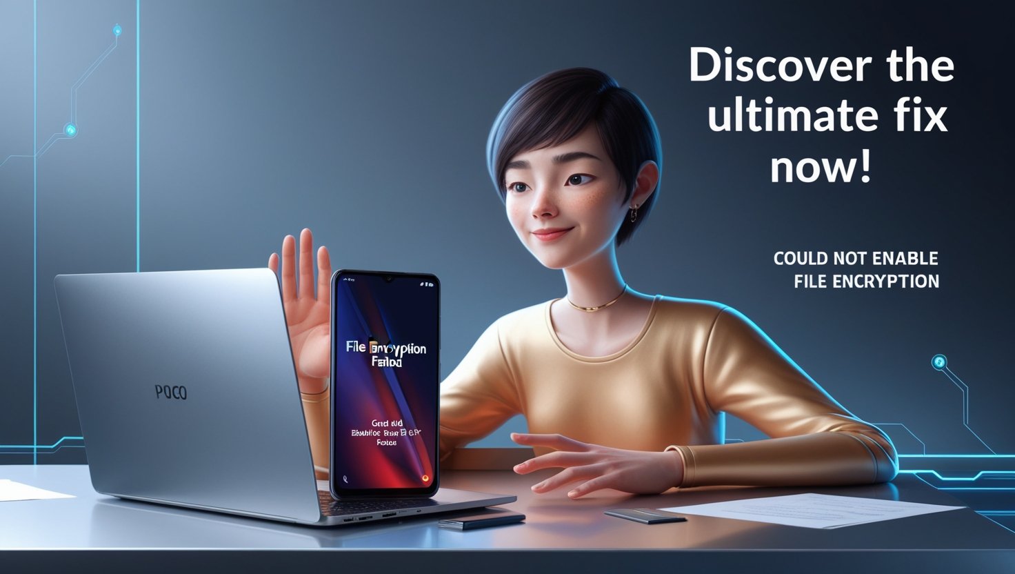 Could Not Enable File Encryption in Poco X6 Pro 5G