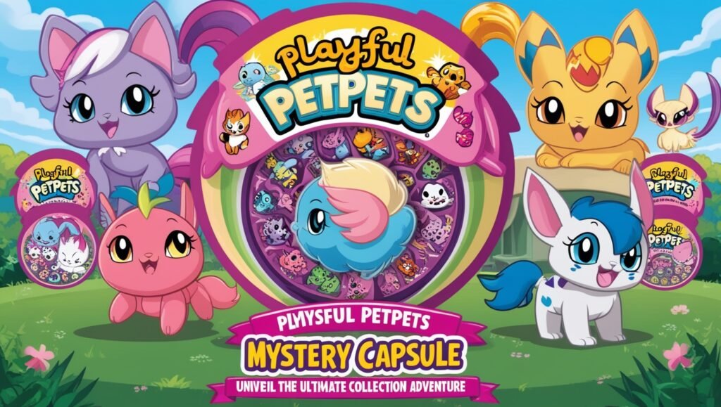 playful petpets mystery capsule