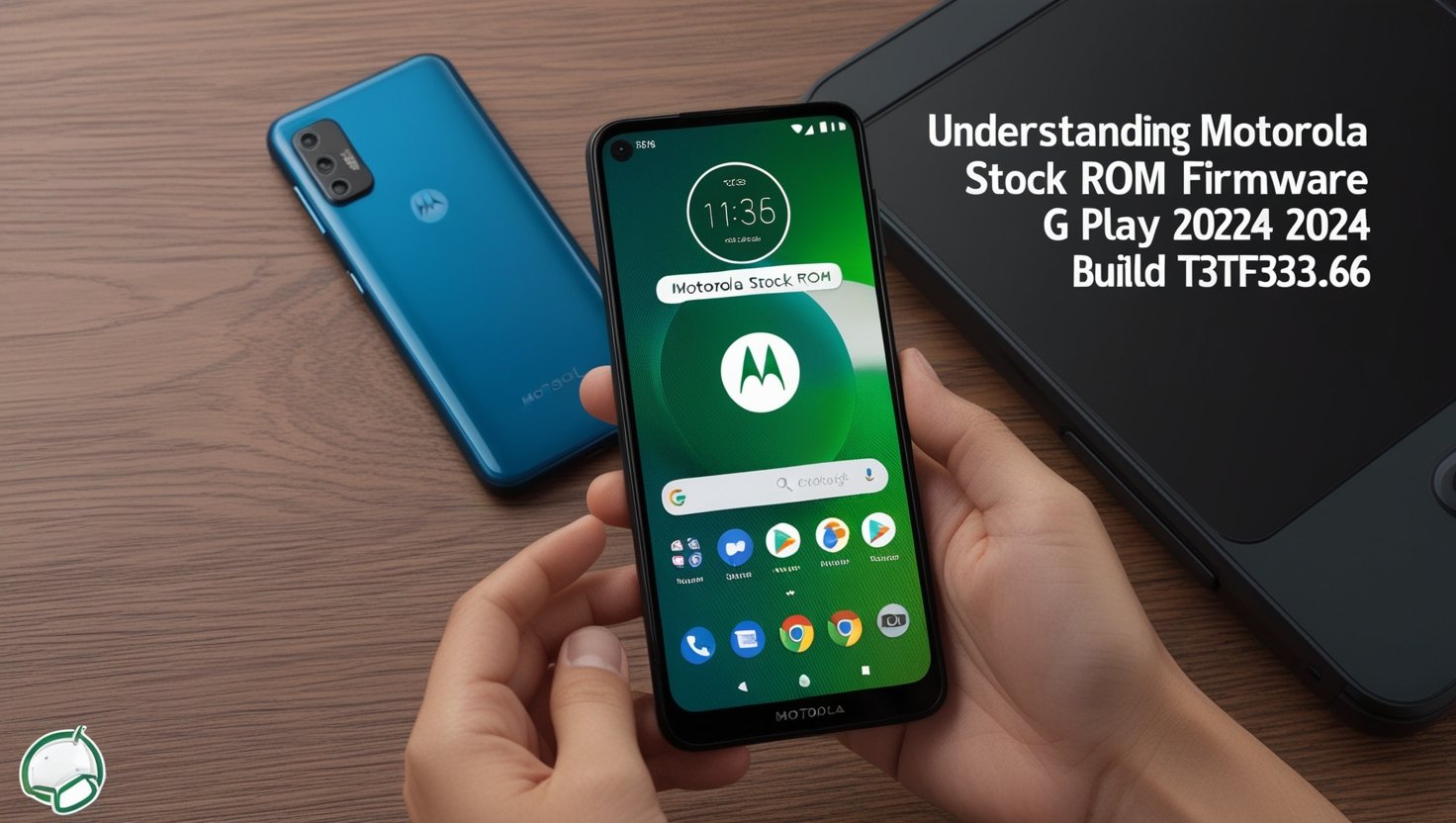 the Motorola Stock ROM Firmware G Play 2024 Build T3TF33.66, highlighting performance improvements, security patches, and new features