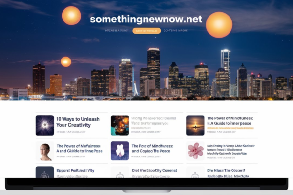 somethingnewnow.net Blog