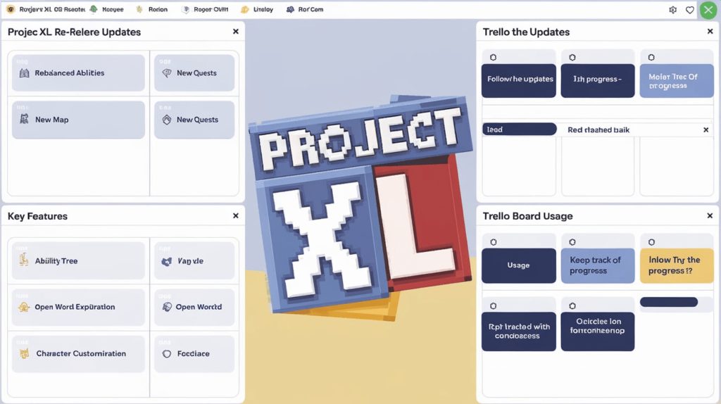 Project XL Re-Release Trello