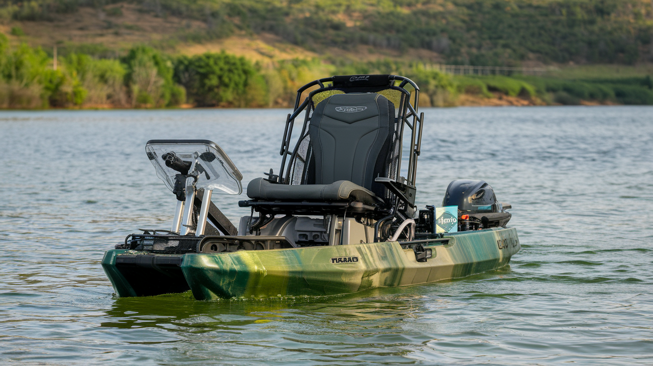 fishing kayak with pedals