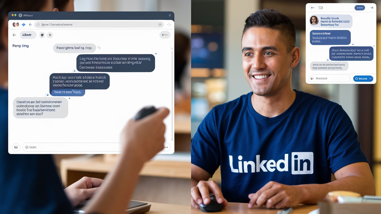 linkedin chat support